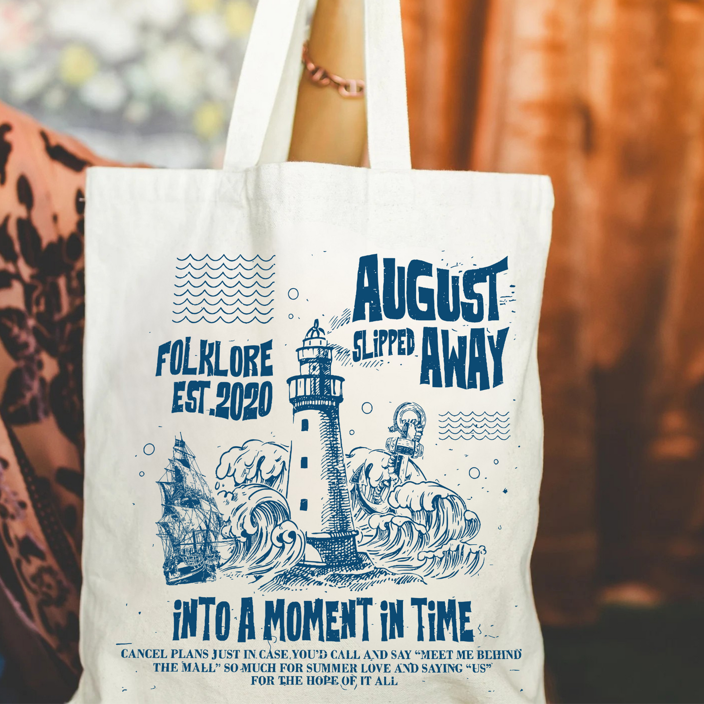 August Tote Bag