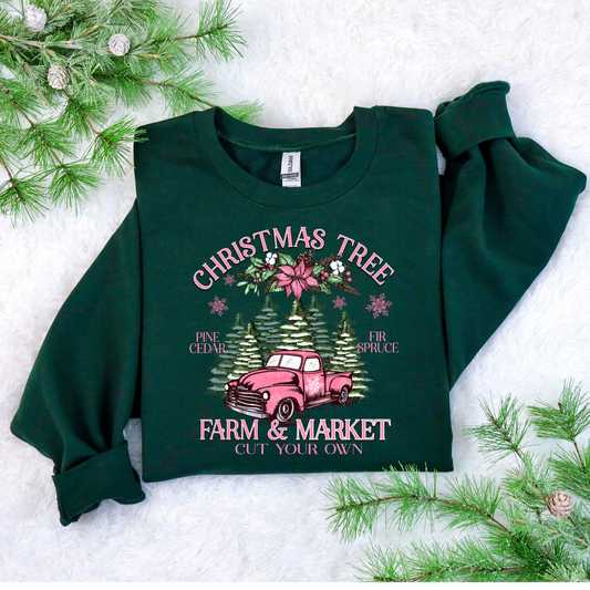 Pink Preview Sale - Tree Farm Sweatshirt