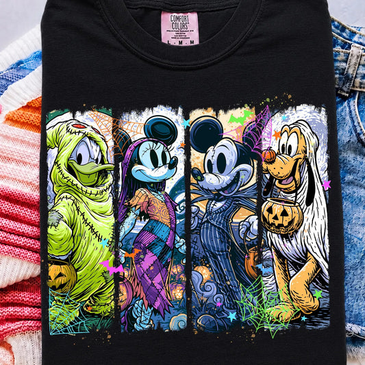 MOUSE & NBC Halloween Shirt | Magical Theme Park Shirt & Tank | Adult Comfort Colors Tee
