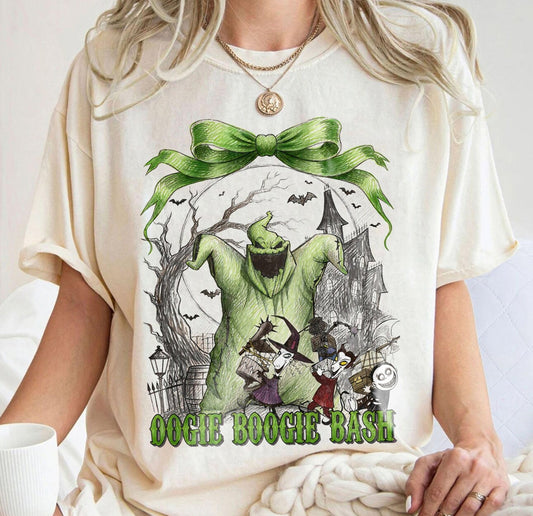 OBB Bow Halloween Shirt | Magical Theme Park Shirt & Tank | Adult Comfort Colors Tee