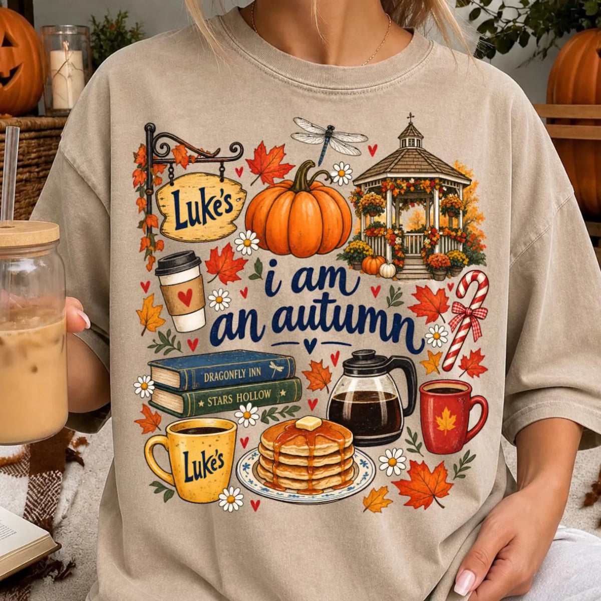 I AM AN AUTUMN - GILMORE COMFORT COLORS TEE