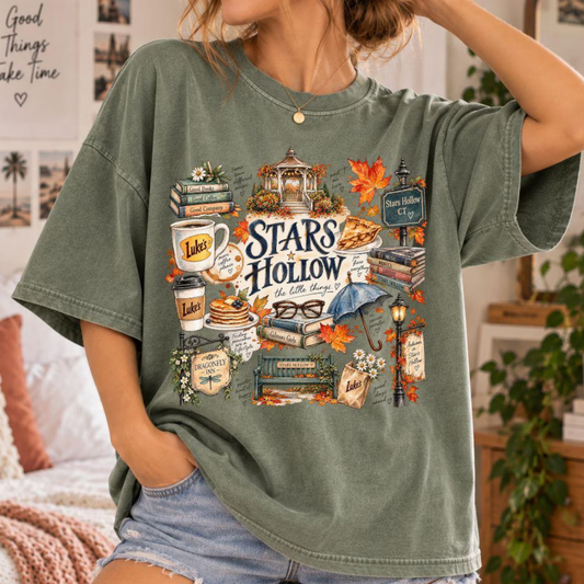 STAR’S HOLLOW - GILMORE COMFORT COLORS TEE