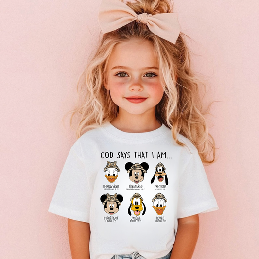 God says I am Safari Shirt