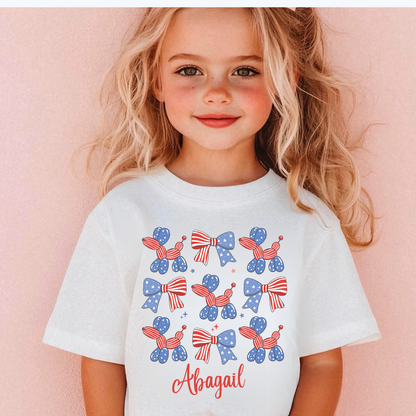 Coquette Balloons and Bow Shirt for Girls