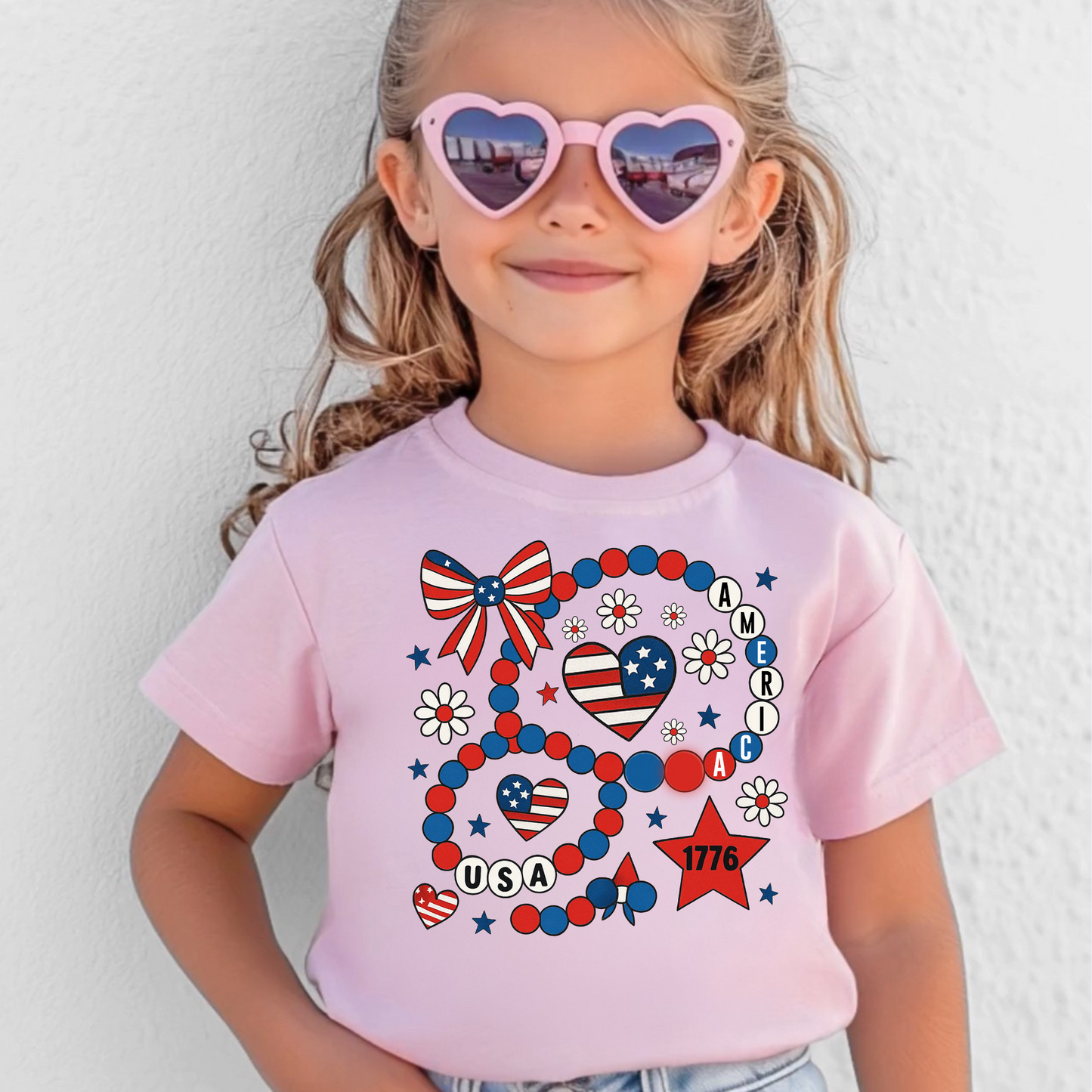 4th of July Friendship Bracelet for Girls