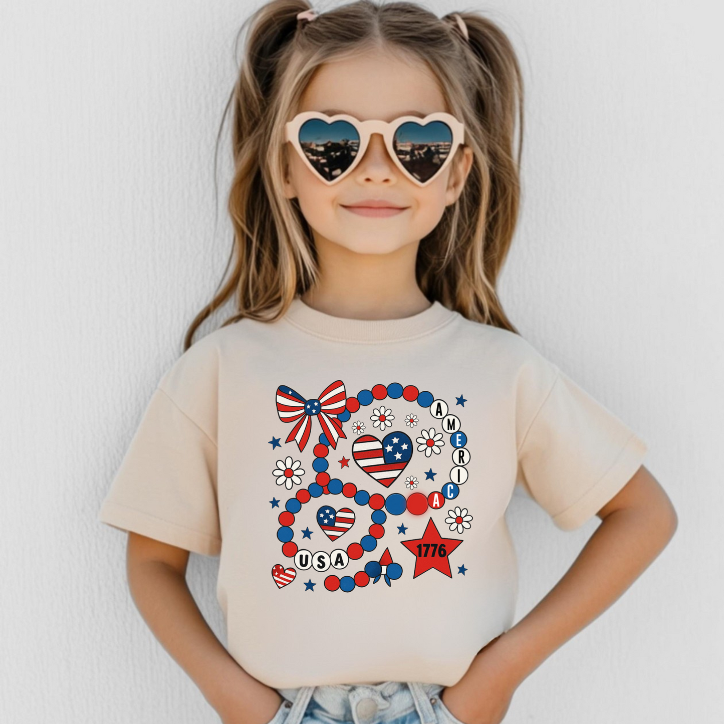 4th of July Friendship Bracelet for Girls