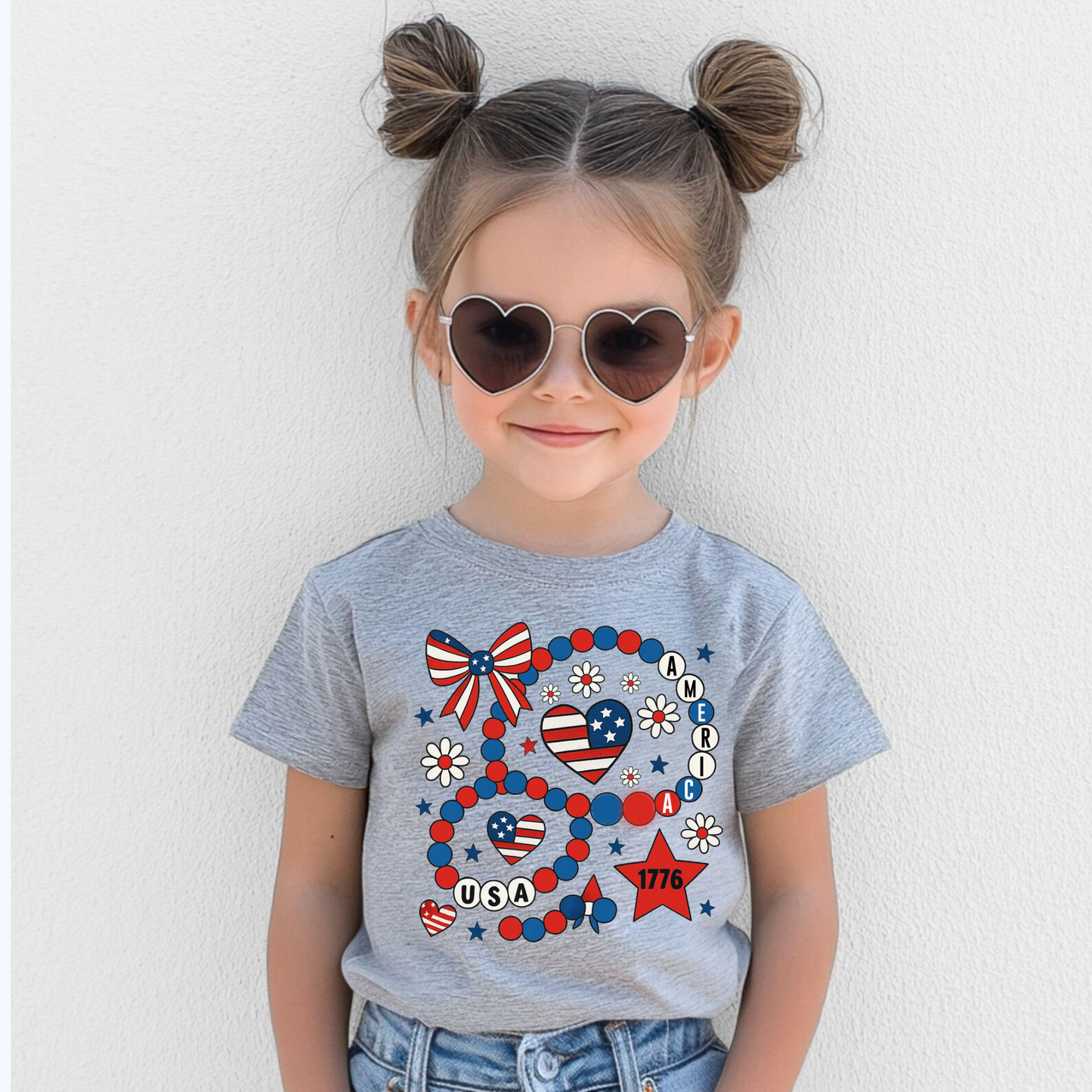 4th of July Friendship Bracelet for Girls