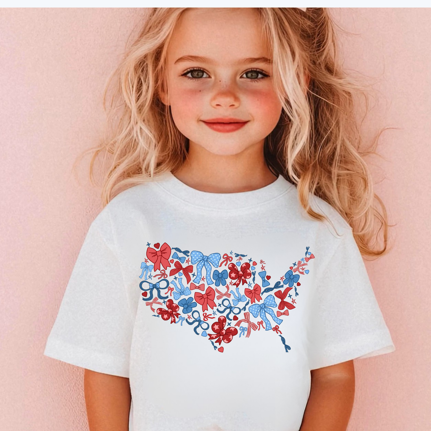 4th of July Bow USA Shirt