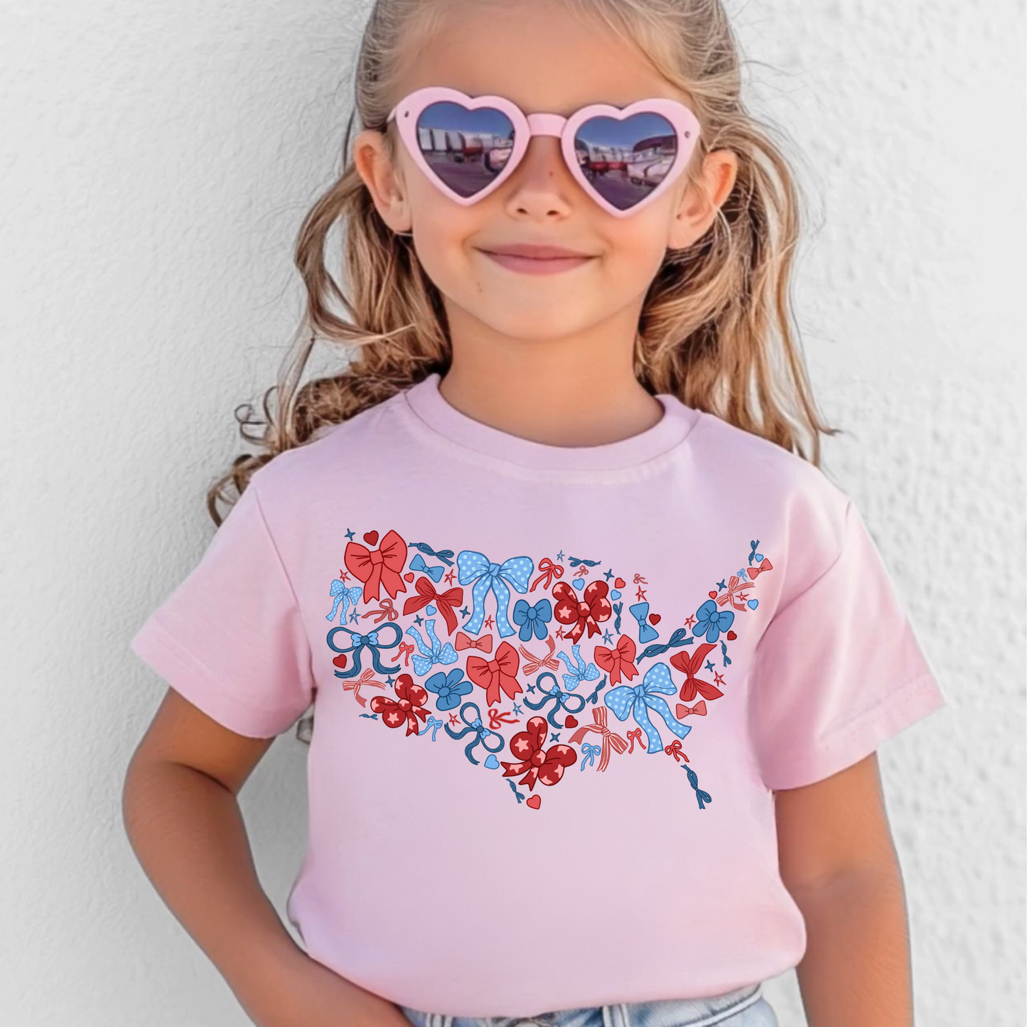 4th of July Bow USA Shirt