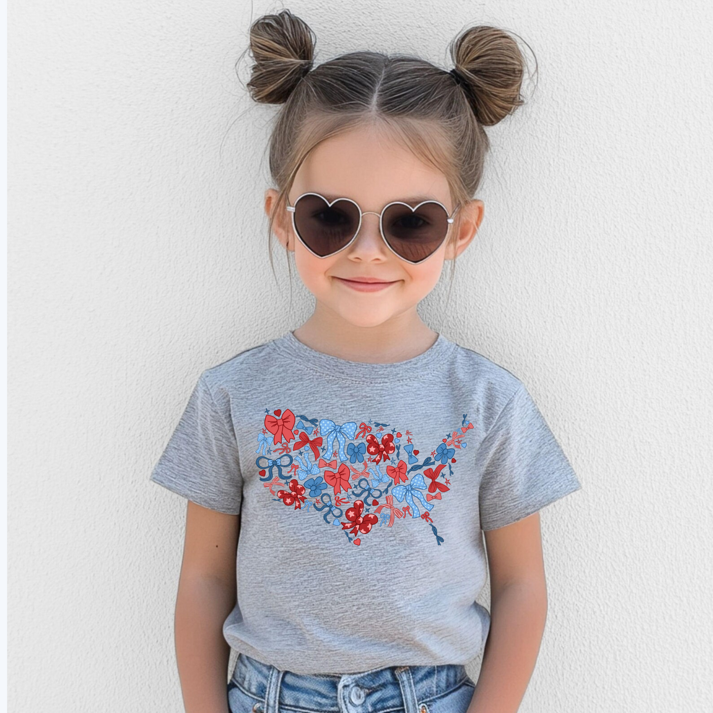 4th of July Bow USA Shirt