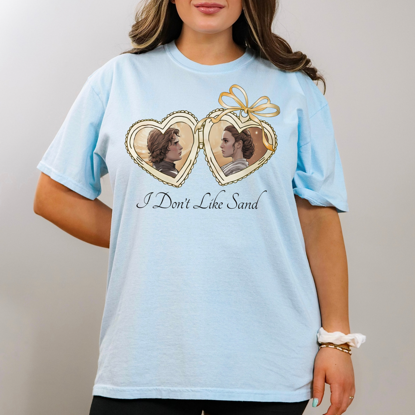 I DON’T LIKE SAND ANAKIN AND PADME SHIRT | Cozy Park Day Shirt