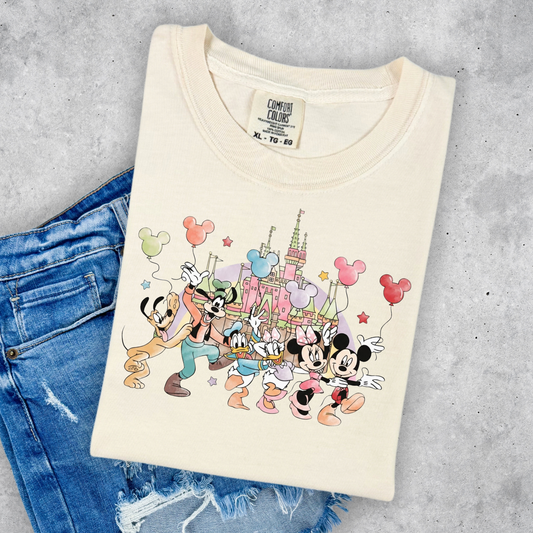 MOUSE GANG CASTLE SHIRT | Cozy Park Day Shirt