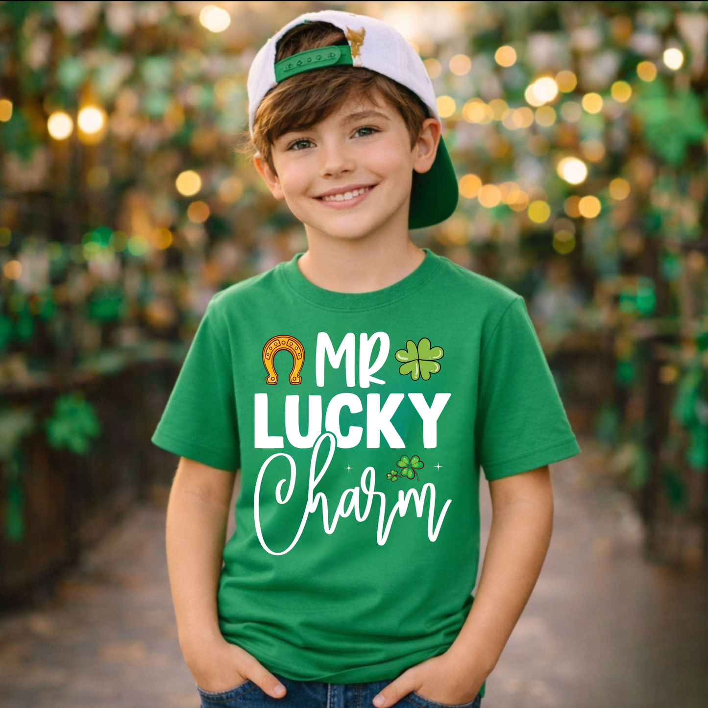 Mr. Lucky Charm | St. Patrick's Day Shirt for Kids