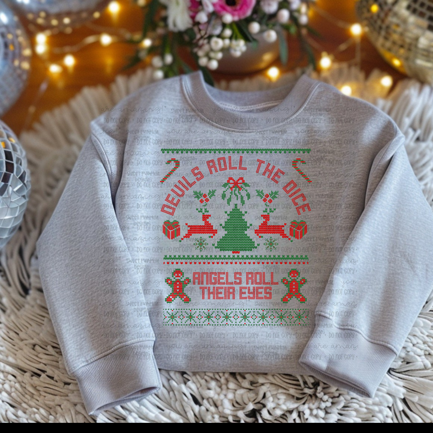 Christmas Cruel Summer Ugly Sweater Crewneck Sweatshirt