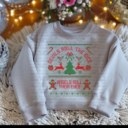 Christmas Cruel Summer Ugly Sweater Crewneck Sweatshirt