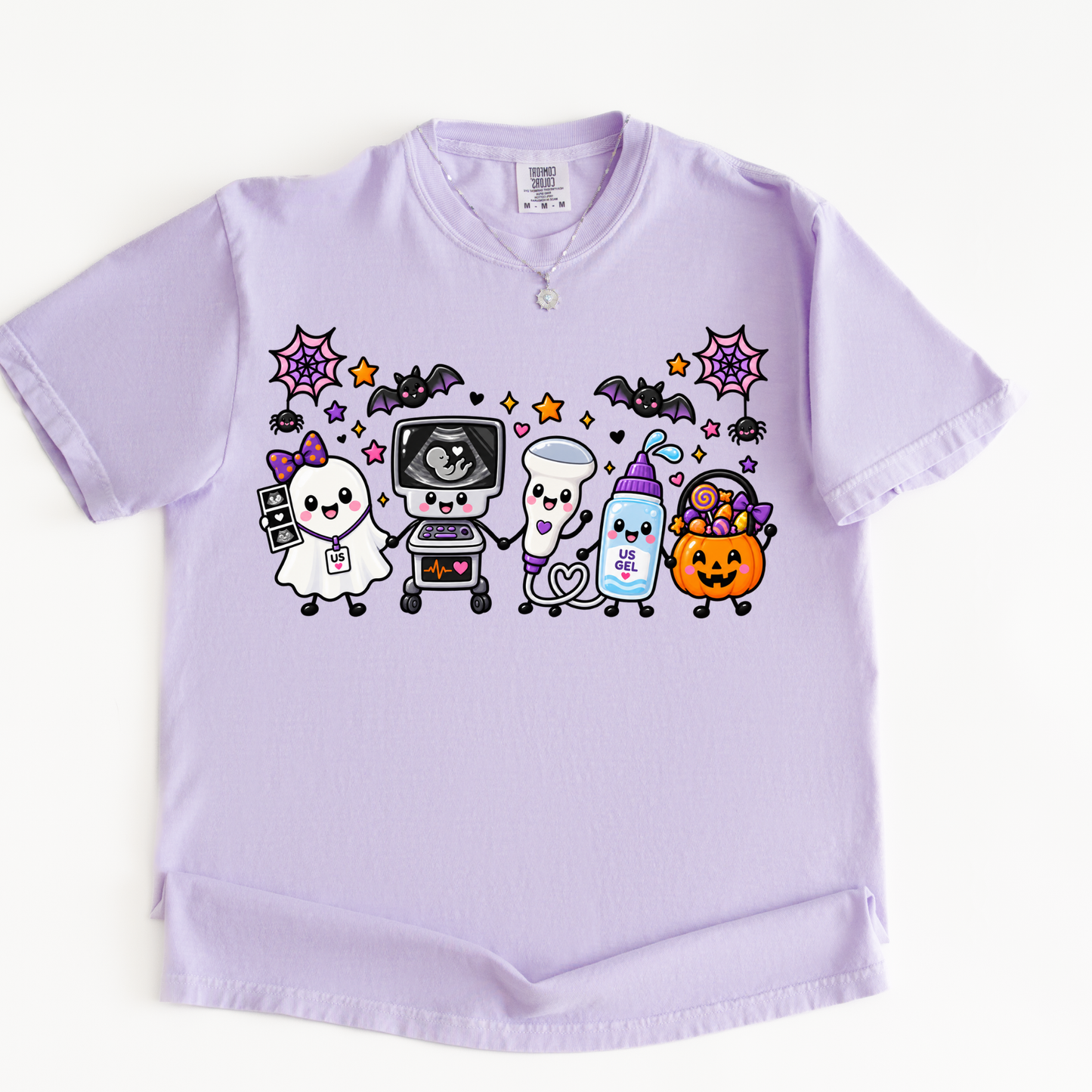 Halloween Ultrasound Tech Doodle Comfort Colors® T-Shirt