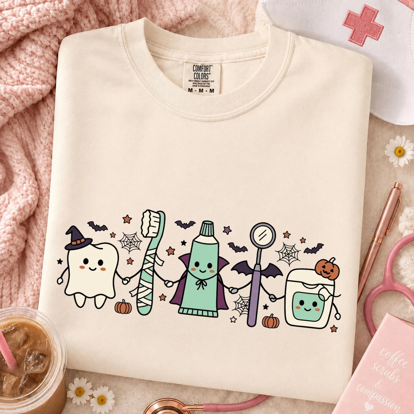 Halloween Dental Doodle Comfort Colors® T-Shirt