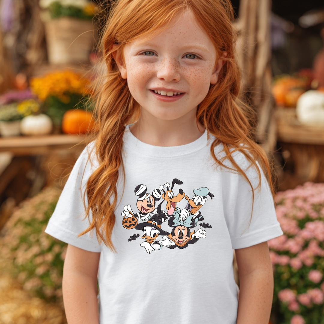 HALLOWEEN MOUSE GANG Magical Theme Park Halloween Kids Shirt | Toddler & Youth Sizes