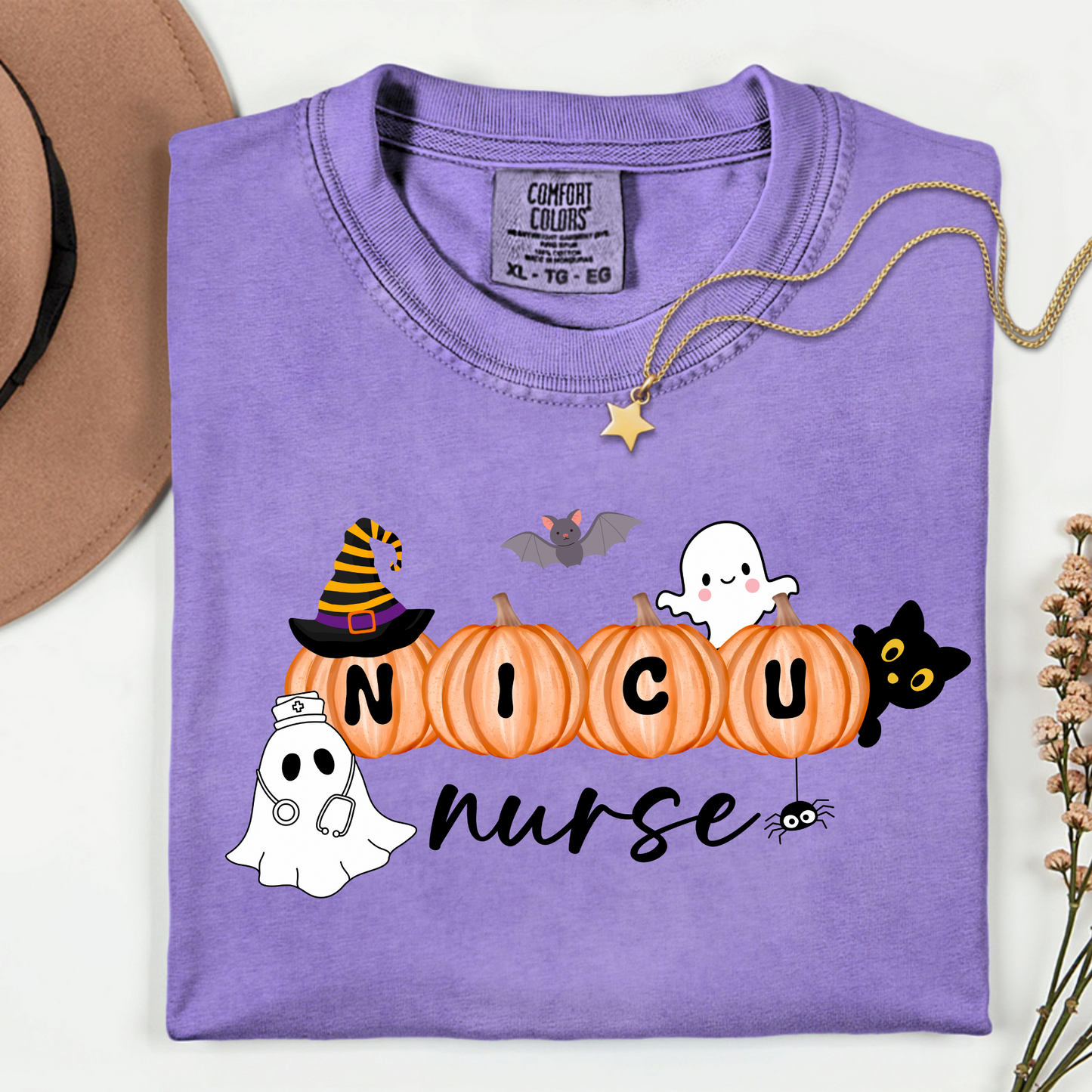 Halloween NICU Nurse Shirt
