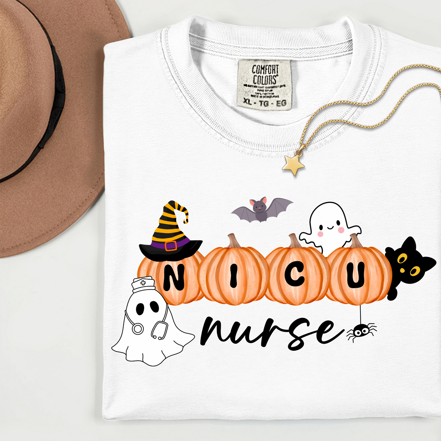 Halloween NICU Nurse Shirt