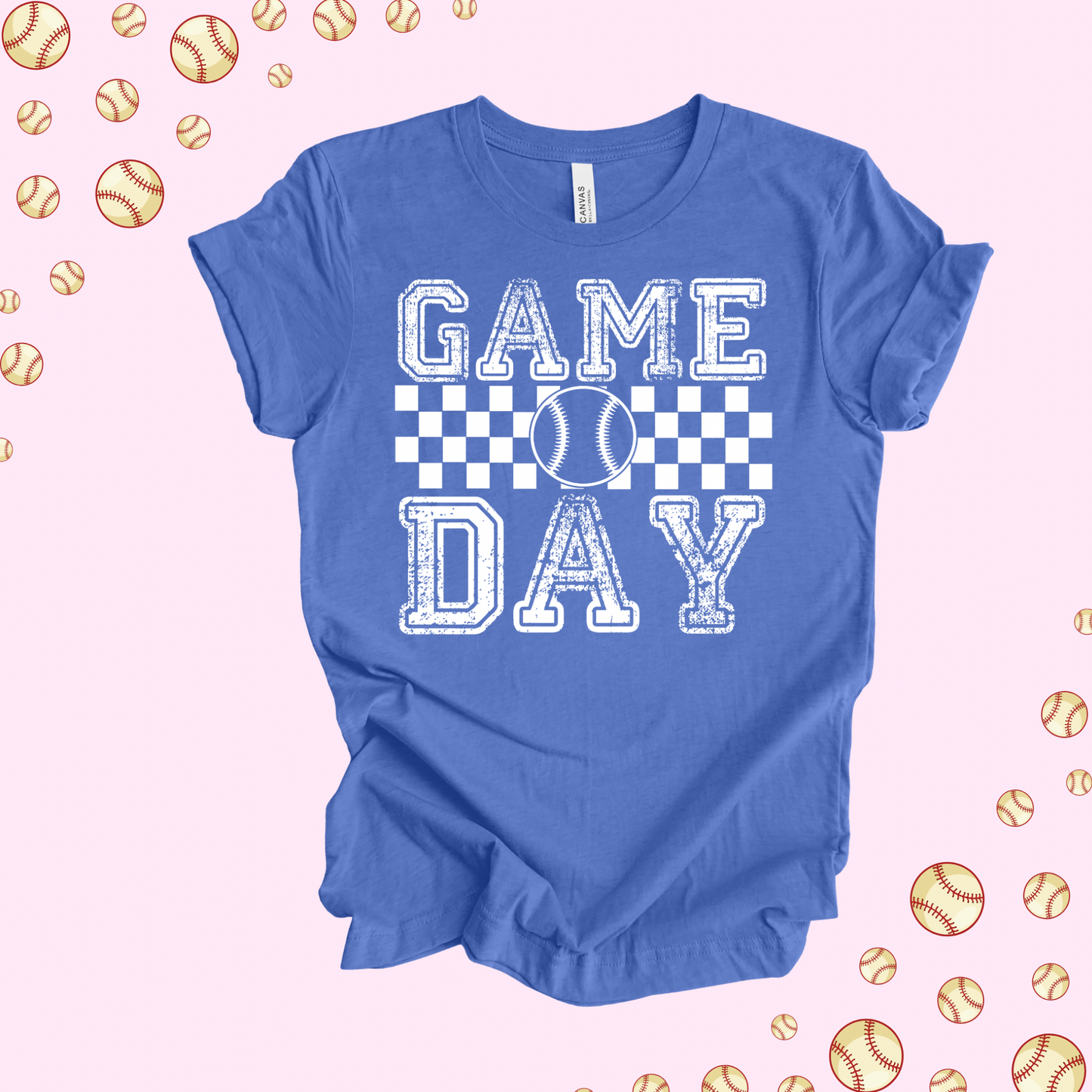 BASEBALL GAME DAY | Baseball Mama Shirt for Women | Cute Baseball Mom Tee | Game Day Baseball Outfit | Baseball Mom Gift