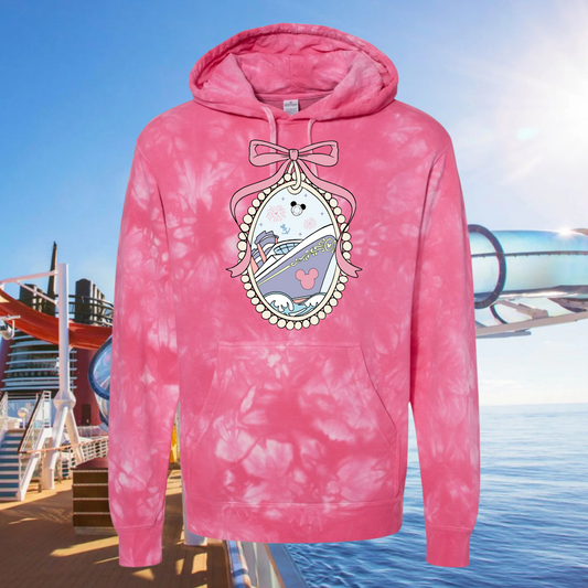 Cruise Locket Tie Dye Hoodie