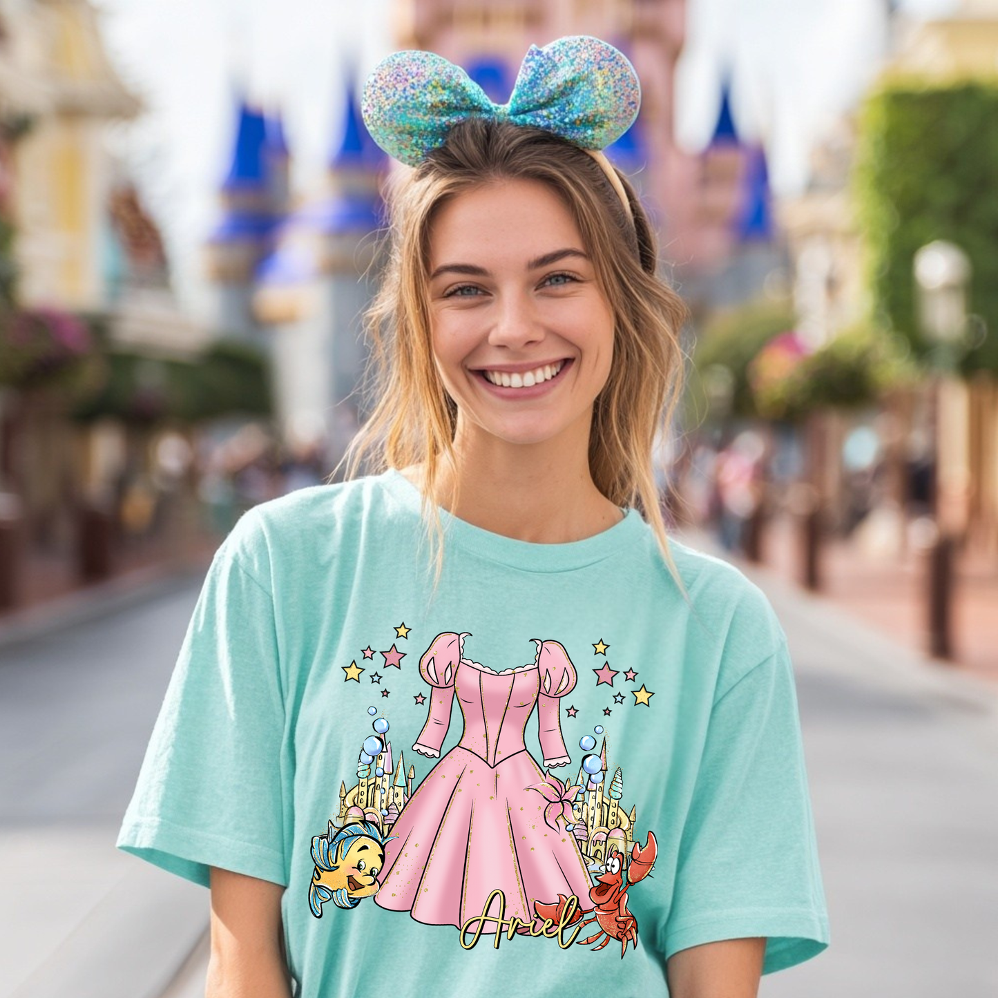 PRINCESS MERMAID ARIEL DRESS - Comfort Colors