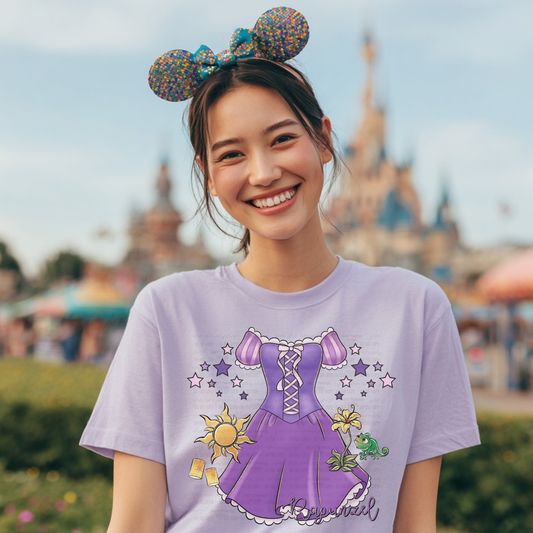 PRINCESS PUNZIE DRESS - Comfort Colors