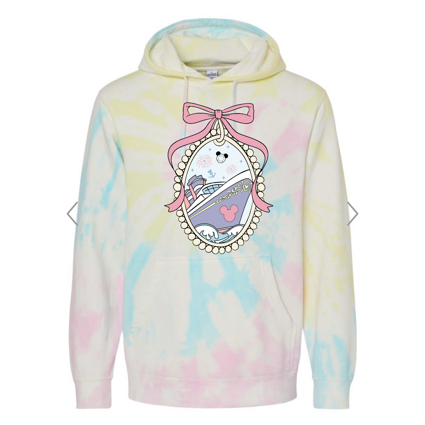 Cruise Locket Tie Dye Hoodie