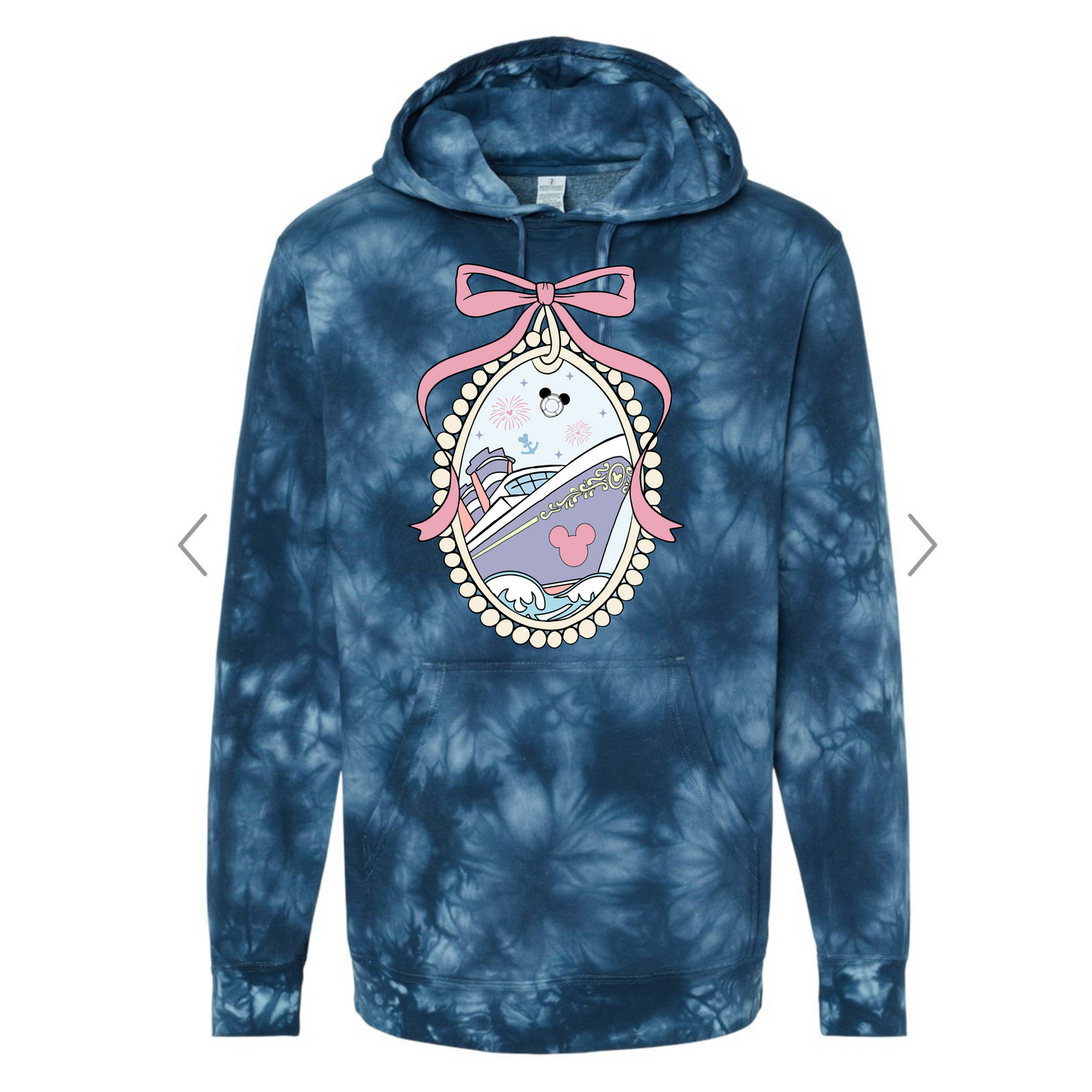 Cruise Locket Tie Dye Hoodie
