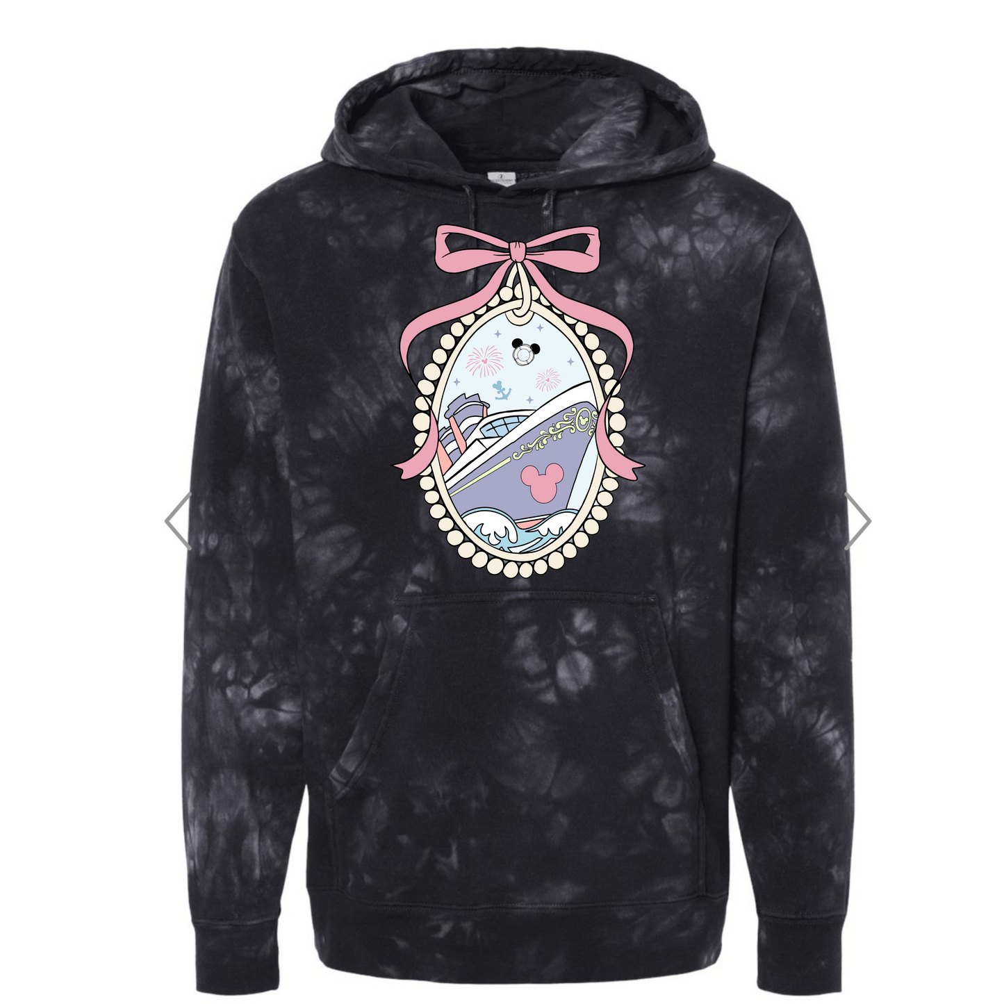 Cruise Locket Tie Dye Hoodie