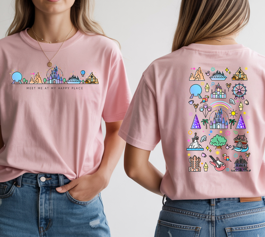 MEET ME AT MY HAPPY PLACE | Cozy Park Day Shirt