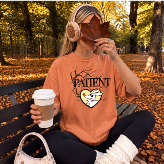PATIENT DOG Fall Halloween Shirt | Magical Theme Park Shirt | Adult Comfort Colors Tee