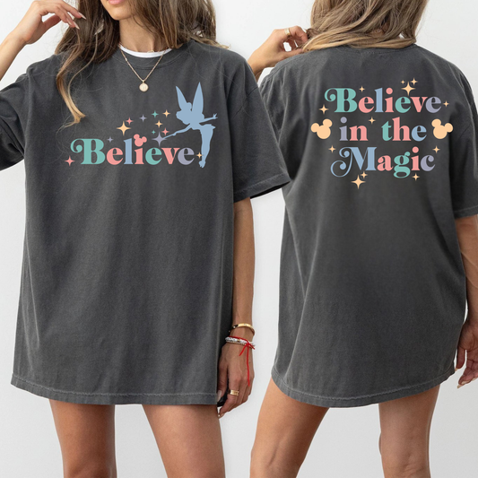 BELIEVE IN THE MAGIC SHIRT | Cozy Park Day Shirt