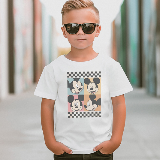 RETRO MICK MOUSE SHIRT FOR KIDS