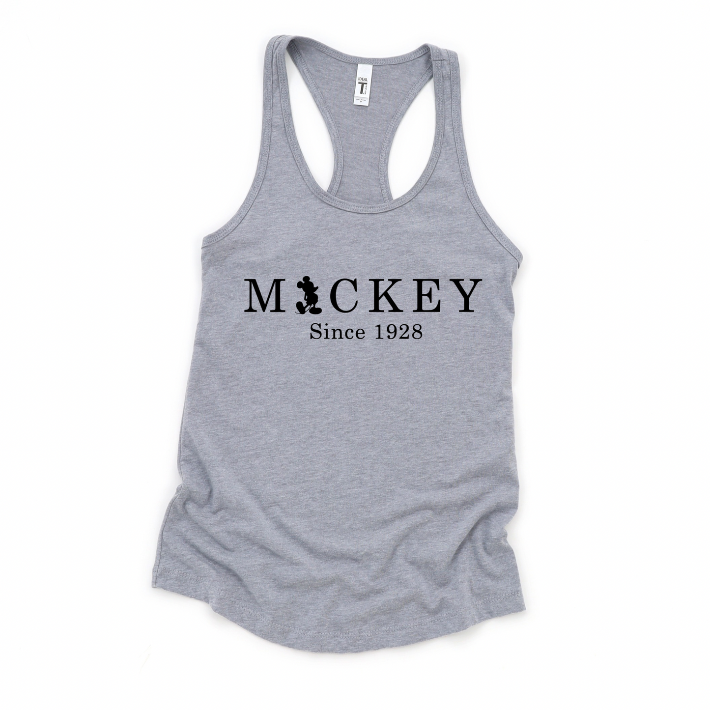 Classic Mick Racerback Tank for Women – Lightweight Vacation Graphic Tank