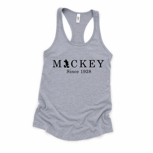 Classic Mick Racerback Tank for Women – Lightweight Vacation Graphic Tank