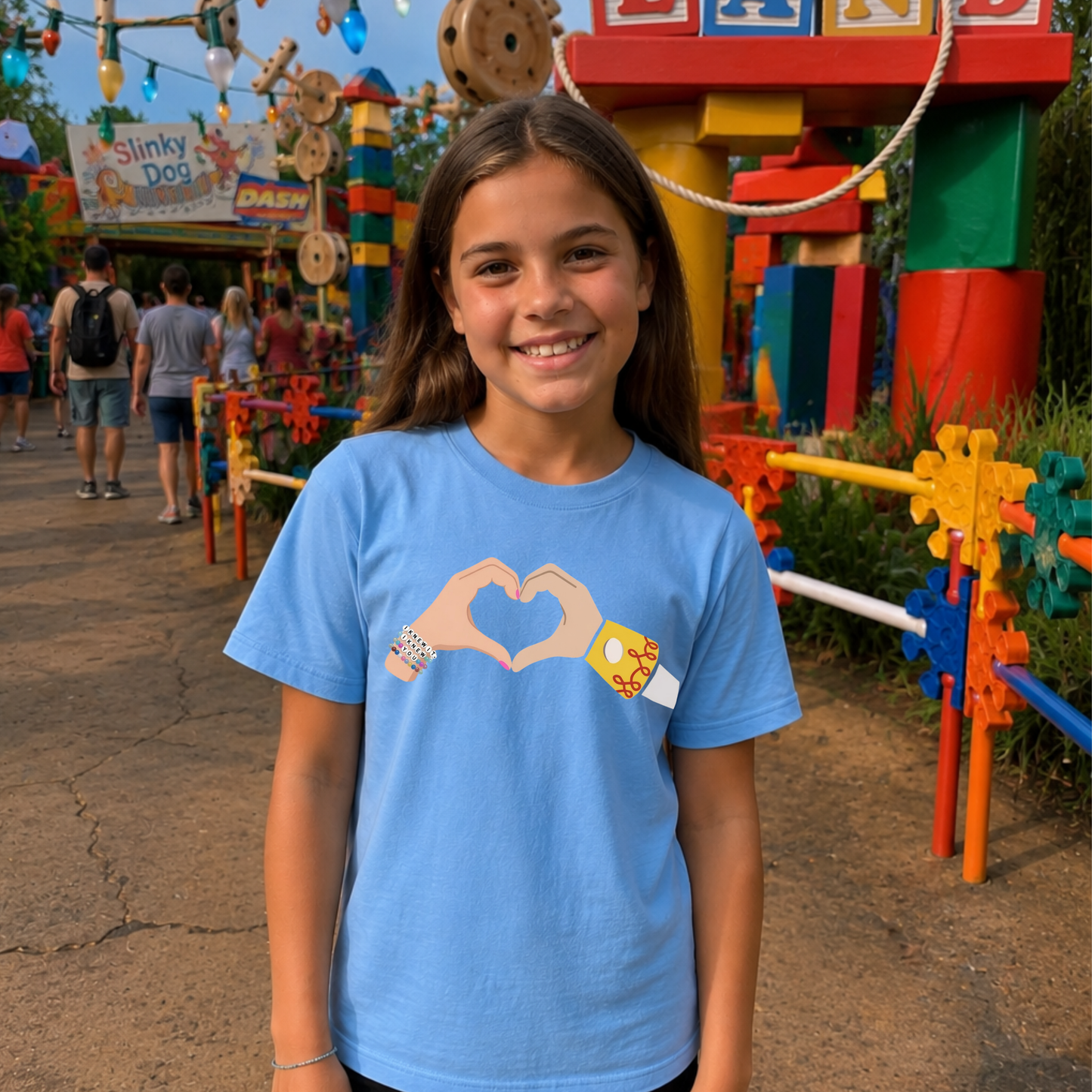 JESSIE HEART HANDS SHIRT FOR KIDS