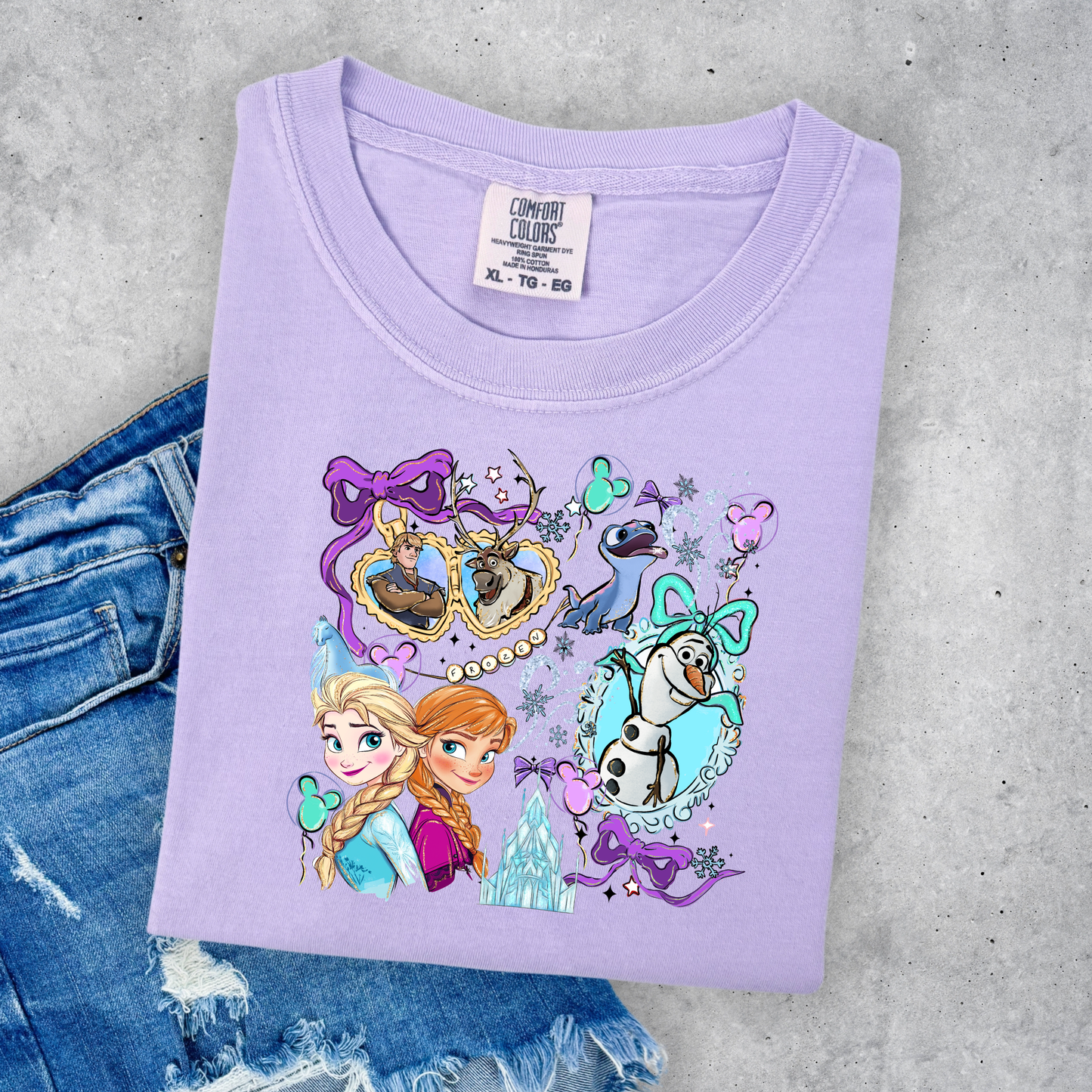 Frozen Locket Shirt | Cozy Park Day Shirt
