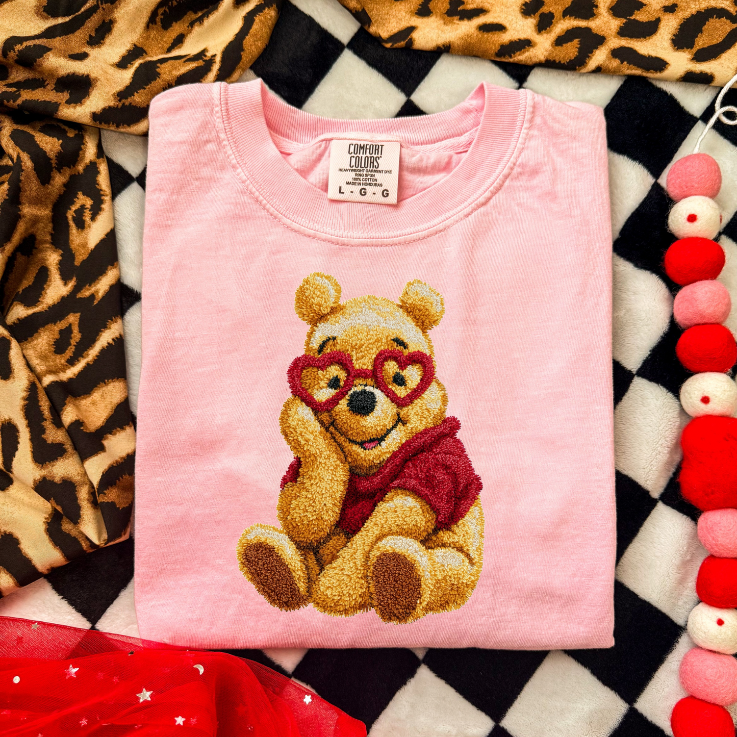 Valentine’s Day Pooh | Cozy Park Day Shirt