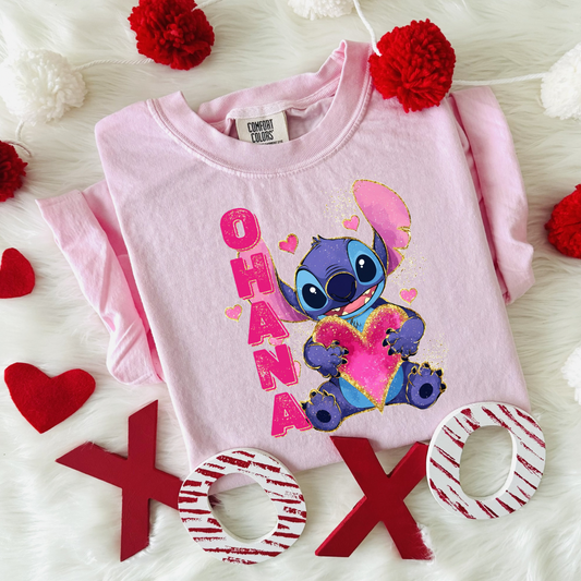 Valentine’s Day Stitch | Cozy Park Day Shirt
