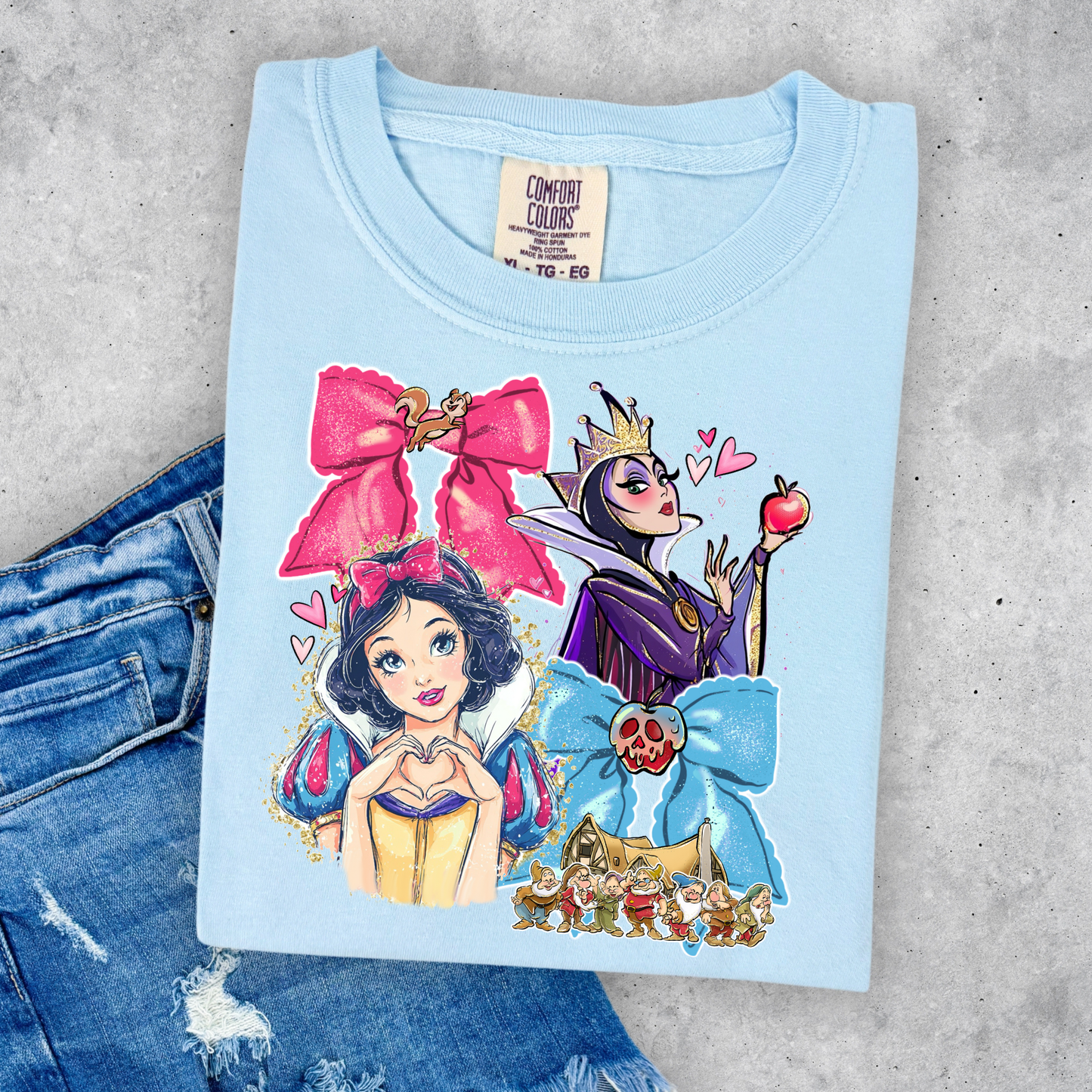 Princess Snow & Queen Shirt | Cozy Park Day Shirt