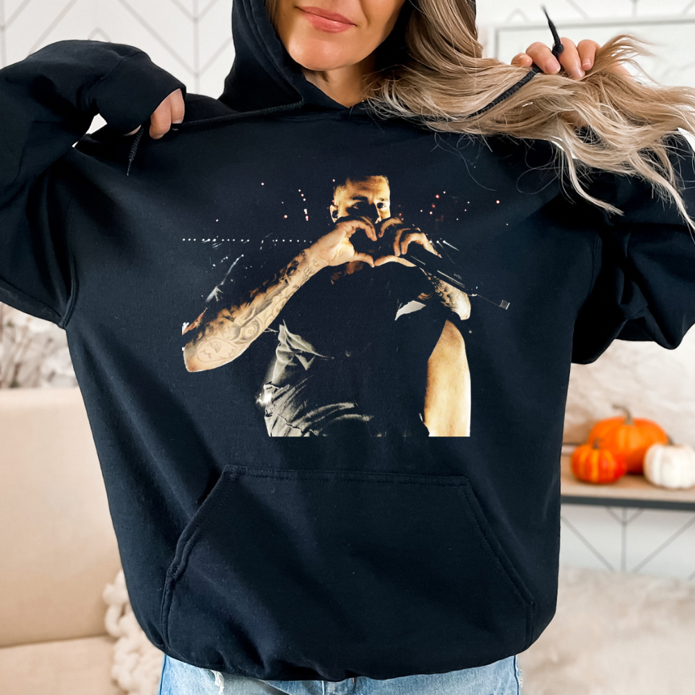 Bieb Heart Hands Shirt/Hoodie/Tank - BLACK ONLY