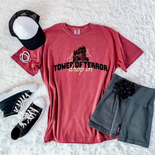 ToT Drop In | Magical Theme Park Shirt & Tank | Adult Comfort Colors Tee