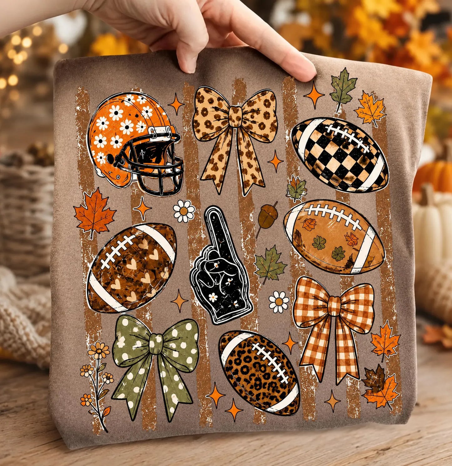FALL FOOTBALLS & BOWS - FALL FRENZY