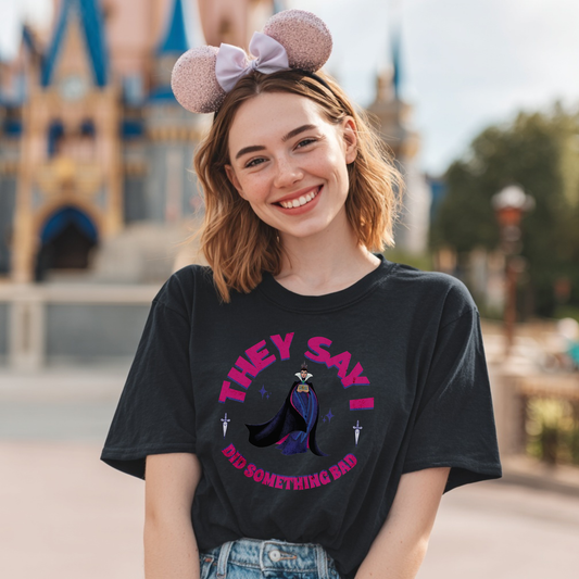 VILLAIN I DID SOMETHING BAD SHIRT