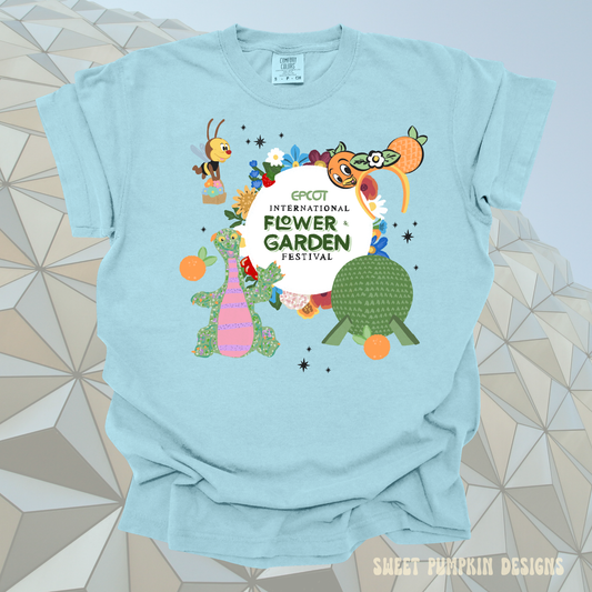 FLOWER AND GARDEN SHIRT
