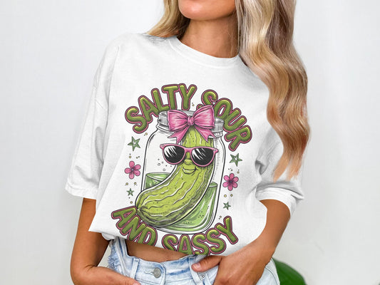 Salty Sour and Sassy | Pickle Sweatshirt