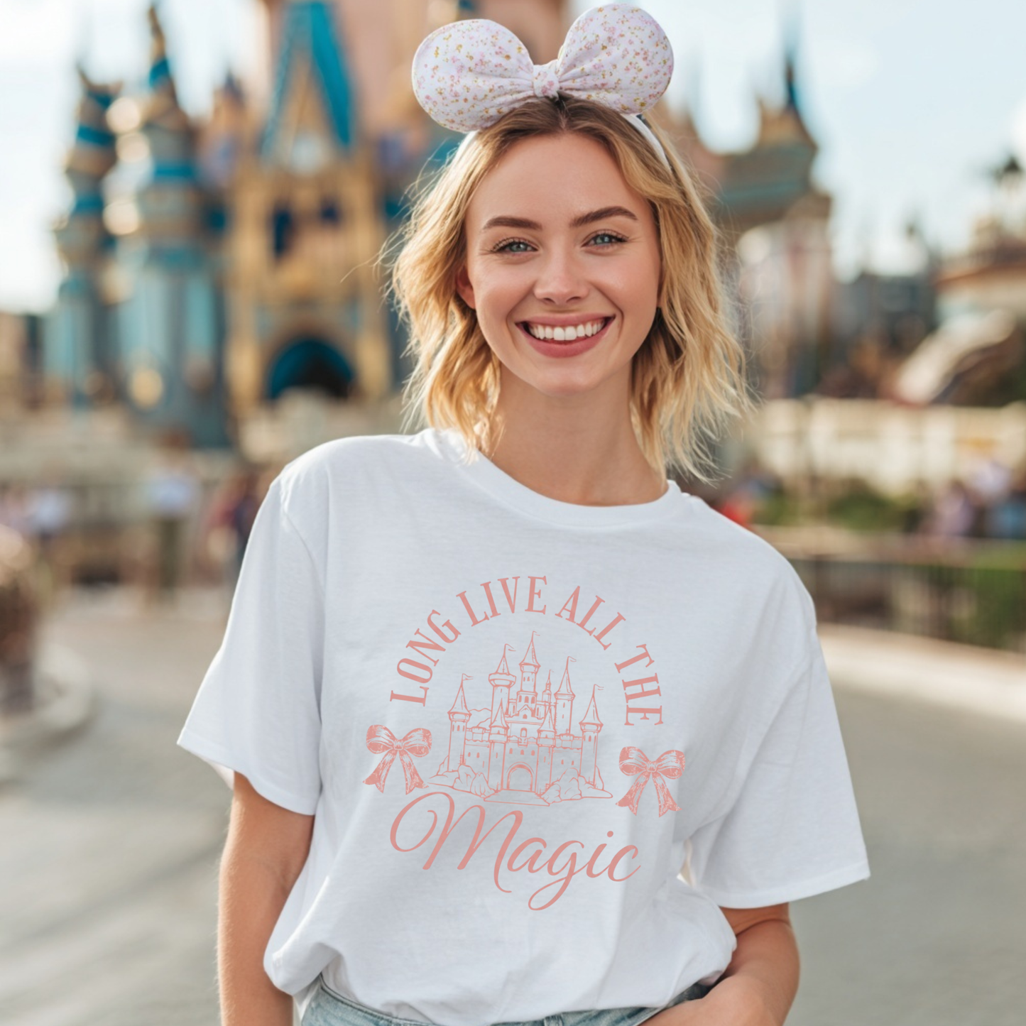 LONG LIVE PINK BOWS | Cozy Park Day Shirt