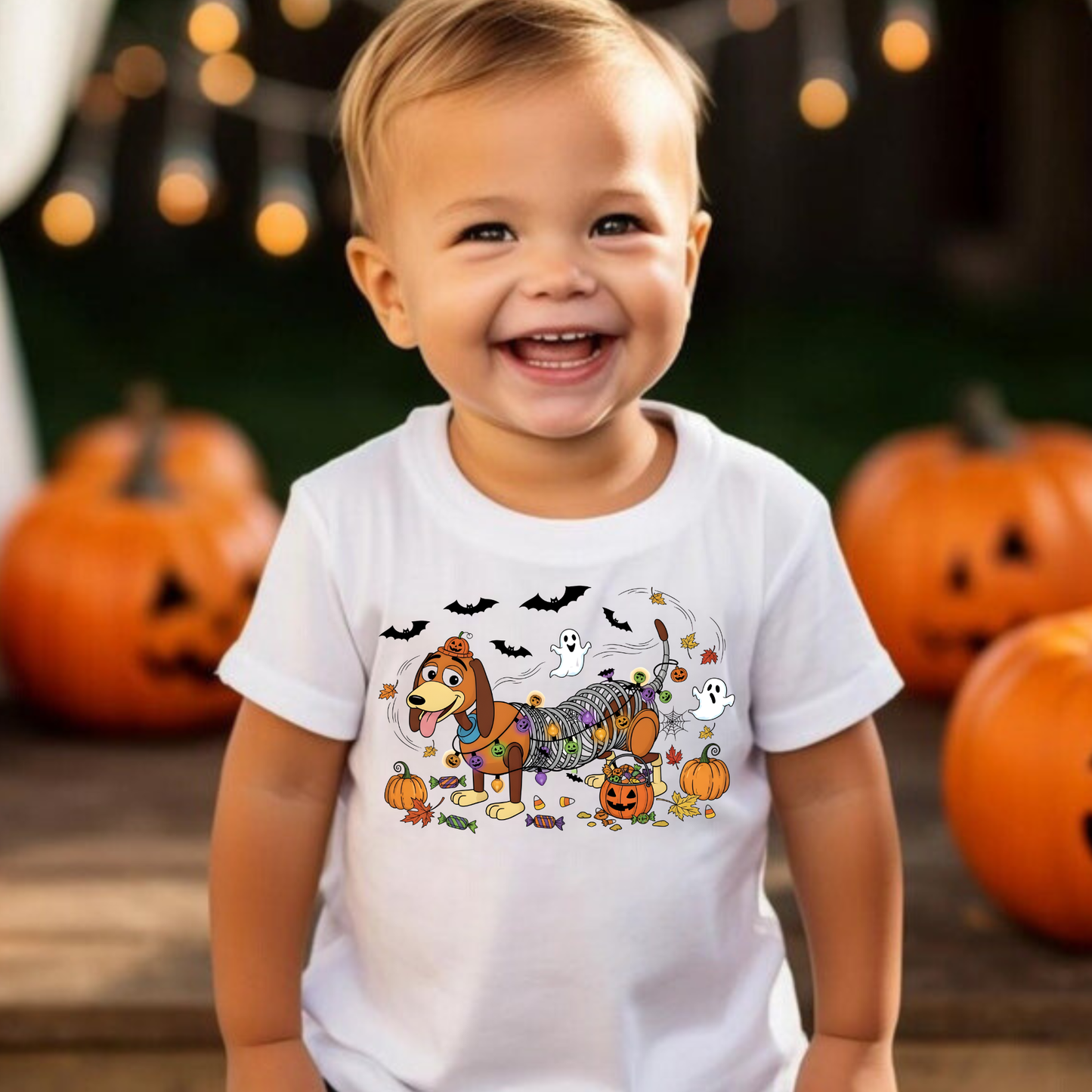 TOY DOG HALLOWEEN Magical Theme Park Halloween Kids Shirt | Toddler & Youth Sizes